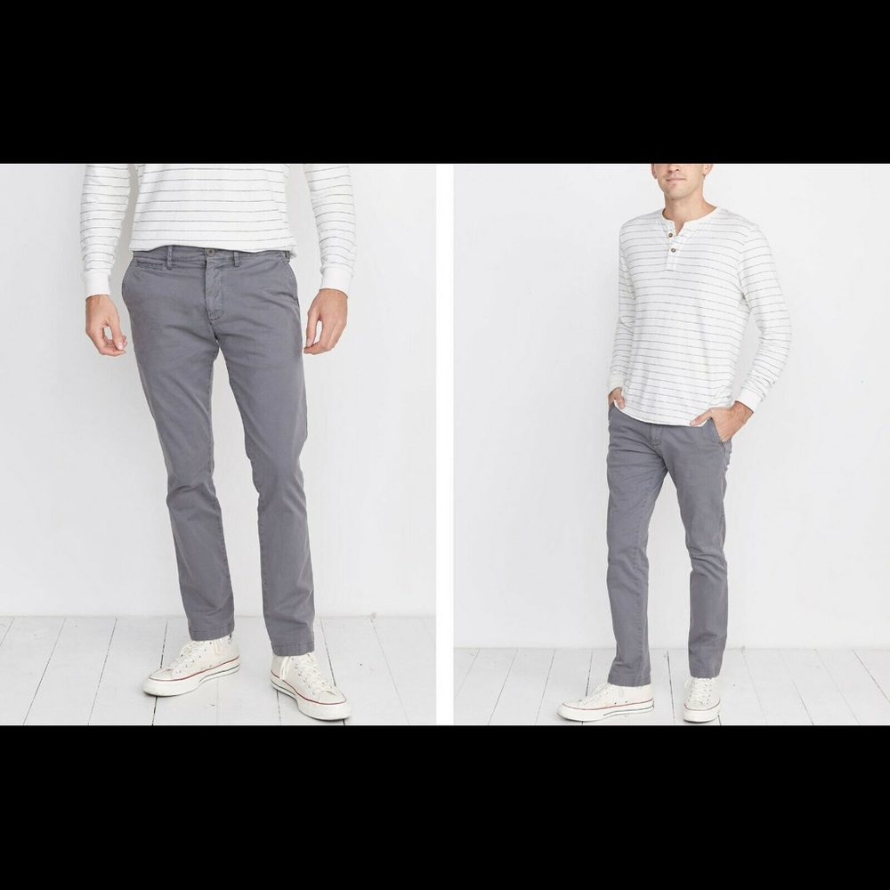 Marine Layer Men's Walk Pants 32x32 CL:Wolf Gray